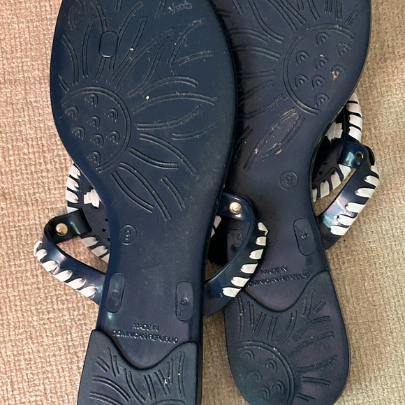 Gorgeous, Jack Rogers sandals in navy and white❤️ - Picture 7 of 7